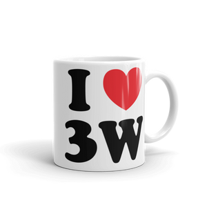 I Love 3 W - Mug